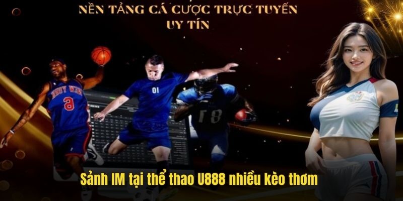 Sảnh IM tại thể thao U888 nhiều kèo thơm